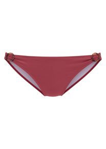 s.Oliver Bikini-Hose -Rome, mit Zierringen Rot, Größe 32