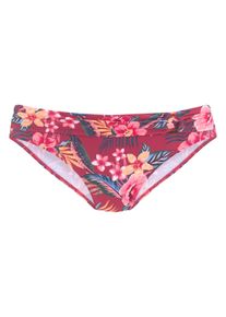 s.Oliver Bikini-Hose -Marika, mit Seitlichem Zierring Rot, Größe 34