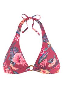 s.Oliver Triangel-Bikini-Top -Marika, mit Zierring Rot, Größe 32