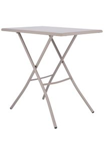 Fiam Sirio Klapptisch B 50 x T 70 x H 73 cm Outdoor Jan Kurtz Taupe