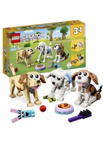 Lego® Konstruktionsspielsteine »Niedliche Hunde (31137), Lego® Creator 3in1«, (475 St.)