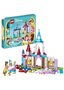 Lego® Konstruktionsspielsteine »Kreative Schlösserbox (43219), Lego® Disney Princess«, (140 St.)
