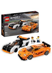 Lego® Konstruktionsspielsteine »McLaren Solus GT & McLaren F1 LM (76918), Lego® Speed Champions«, (581 St.)