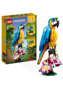 Lego® Konstruktionsspielsteine »Exotischer Papagei (31136), Lego® Creator 3in1«, (253 St.)