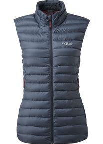 Rab - Daunenjacken Damen - Microlight Vest W Steel für Damen - Grau