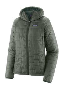 Patagonia - Daunenjacken Damen - W's Micro Puff Hoody Hemlock Green für Damen - Khaki