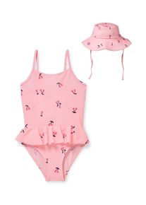 C&Amp;A Baby-Bade-Outfit-LYCRA® XTRA LIFE™-2 teilig, Rosa, Größe: 80