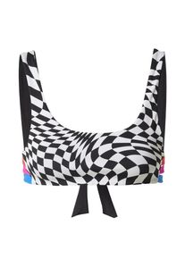 Hurley, Femmes Hauts de bikini sport 'NASCAR', multicolore / noir