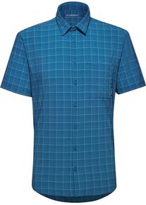 Mammut Trovat Trail Shirt Herren blau 2023 S Kurzarm Hemden