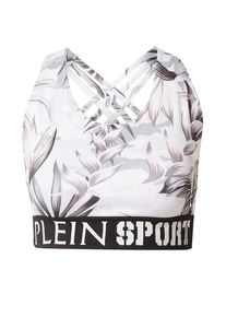 Plein Sport, Femmes Soutien-gorge, gris / gris clair / noir / blanc