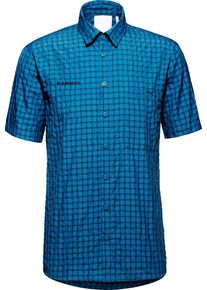 Mammut Lenni Shirt Herren blau 2023 S Kurzarm Hemden