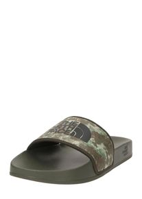 The North Face, Hommes Claquettes / Tongs 'Base Camp III', kaki / olive / vert pastel / noir