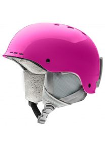 Smith Holt 2 Skihelm Kinder (Gr&ouml;&szlig;e 53-58 cm |rosa/grau)