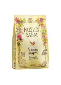 3x 400g Adult Mix (3 Sorten) Rosie's Farm Katzenfutter Trocken