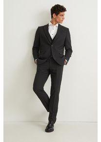 C&A Anzug mit Zweithose-Regular Fit-4 teilig, Schwarz, Größe: 25