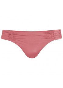 Seafolly Shine On Gathered Front Retro Pant Bikini-Bottom Women (Gr 12 |rot/rosa)