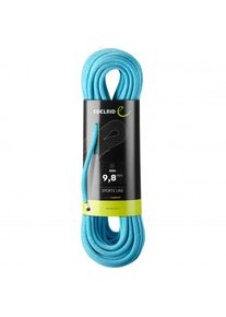 Edelrid Boa 9,8 mm Einfachseil (Größe 50 m |türkis/blau)