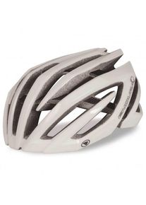 ENDURA Airshell Helmet Radhelm Rennrad (Gr S/M |grau/weiß/schwarz)