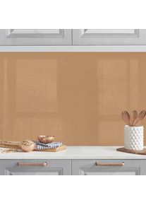 Küchenrückwand Unifarben Terracotta Taupe