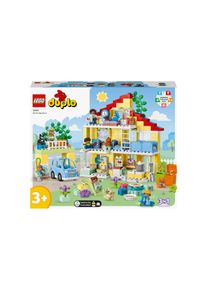 Lego® Spielbausteine »DUPLO 3-in-1-Familienhaus 10«, (218 St.)