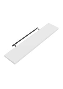 Casaria® Wandregal Schweberegal 70cm weiß + Halterung