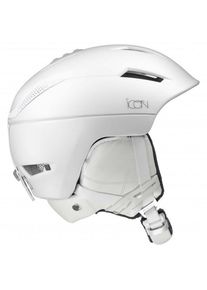 Salomon Icon2 C. Air Skihelm Damen (Gr&ouml;&szlig;e 53-56 cm |grau/wei&szlig;)