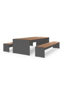 Riva Kombination Wood Anthrazit Conmoto