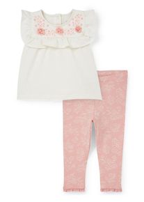 C&Amp;A Baby-Outfit-2 teilig, Weiss, Größe: 68
