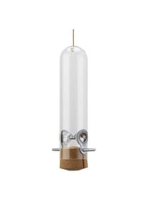 dobar Wildlife Vogelfuttersäule Glas