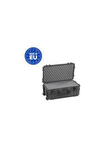 RND Wasserdichter Werkzeugtrolley mit Schaumstoff, 53.38l, 604x473x283mm, Polypropylen (PP), Schwarz - RND 550-00515