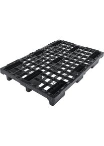 Palette en plastique, L x l x h 1200 x 800 x 155 mm, charge statique max. 2500 kg, à partir de 50 pièces ratioform