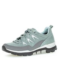 Gabor Rollingsoft Keilsneaker, mit Logo an der Ferse grün 41 mint Keilsneaker mit Kontrastbesatz