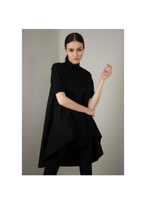 Imperial Klassische Bluse »IMP-C ED3ABF«, glockenförmige Long-Form schwarz XL nero 1900 Vokohila Longbluse ""IMP- C ED3ABF"" von IMP by Imperial