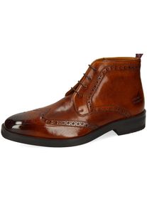 Melvin & Hamilton MELVIN & HAMILTON Schnürstiefel »JEFF 7«, mit Flügelkappe und Lyralochung braun 43 cognac-used Klassische Stiefelette mit Schnürung