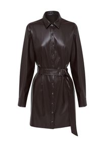 BWLDR Blusenkleid 'MARSEILLE' Damen Gr&ouml;&szlig;e 34 braun Winterkleid