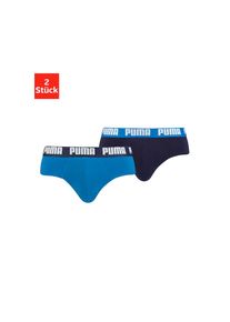 Puma Slip, (Packung, 2 St.), klassisches BASIC blau S 2 St. blau, navy Puma Slips BRIEF ""EVERYDAY CORE SLIP"" im 2er Pack