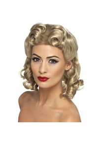 Smiffys Victory Rolls 40er Jahre Perücke