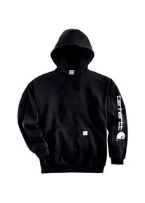 Carhartt Kapuzensweatshirt »K288«, verstärkter Ärmel- und Bundsaum, Einlauf- und Knitterschutz schwarz S