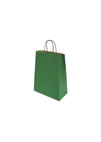 Sac en papier Toptwist, de couleur, vert, L x l x h 240 x 110 x 310 mm, lot de 150, &agrave; partir de 10 lots ratioform