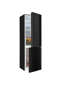 Exquisit Kühl-/Gefrierkombination »KGC350-105-NF-040C inoxlook-az«, KGC350-105-NF-040C inoxlook-az, 193 cm hoch, 60 cm breit silberfarben Digitale...
