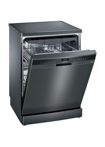 Siemens Standgeschirrspüler »SN23EC14CE«, iQ300, SN23EC14CE, 13 Maßgedecke schwarz Die automatische Türöffnung für hoch effiziente...