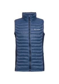 Columbia Powder Pass Steppweste Herren - blau - Gr. XXL - Polyester/Elastan