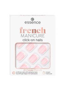essence cosmetics - FRENCH Manicure Click & Go Nails (12 Stück) -- Künstliche Nägel (FN0171FMCF01)