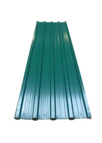 Gardebruk® Trapezblech 12er-Set Grün 129x46cm
