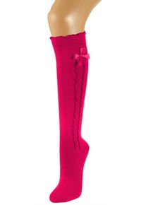 Schuhmacher Gambaletti donna rosa con balze e fiocco
