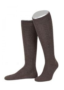 LUSANA Mi-bas traditionnels marron foncé