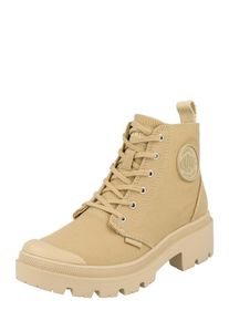 Palladium Stiefelette 'Pallabase' Damen, dunkelbeige, Gr&ouml;&szlig;e 43