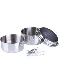 Msr Alpine 2 Pot Set Campinggeschirr - silber - Gr. Einheitsgröße