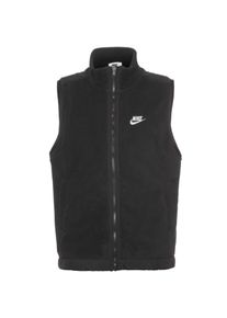 Nike Club Fleeceweste Herren - schwarz - Gr. S - Polyester