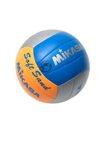 Mikasa Softsand Beachvolleyball - grau - Gr. 5